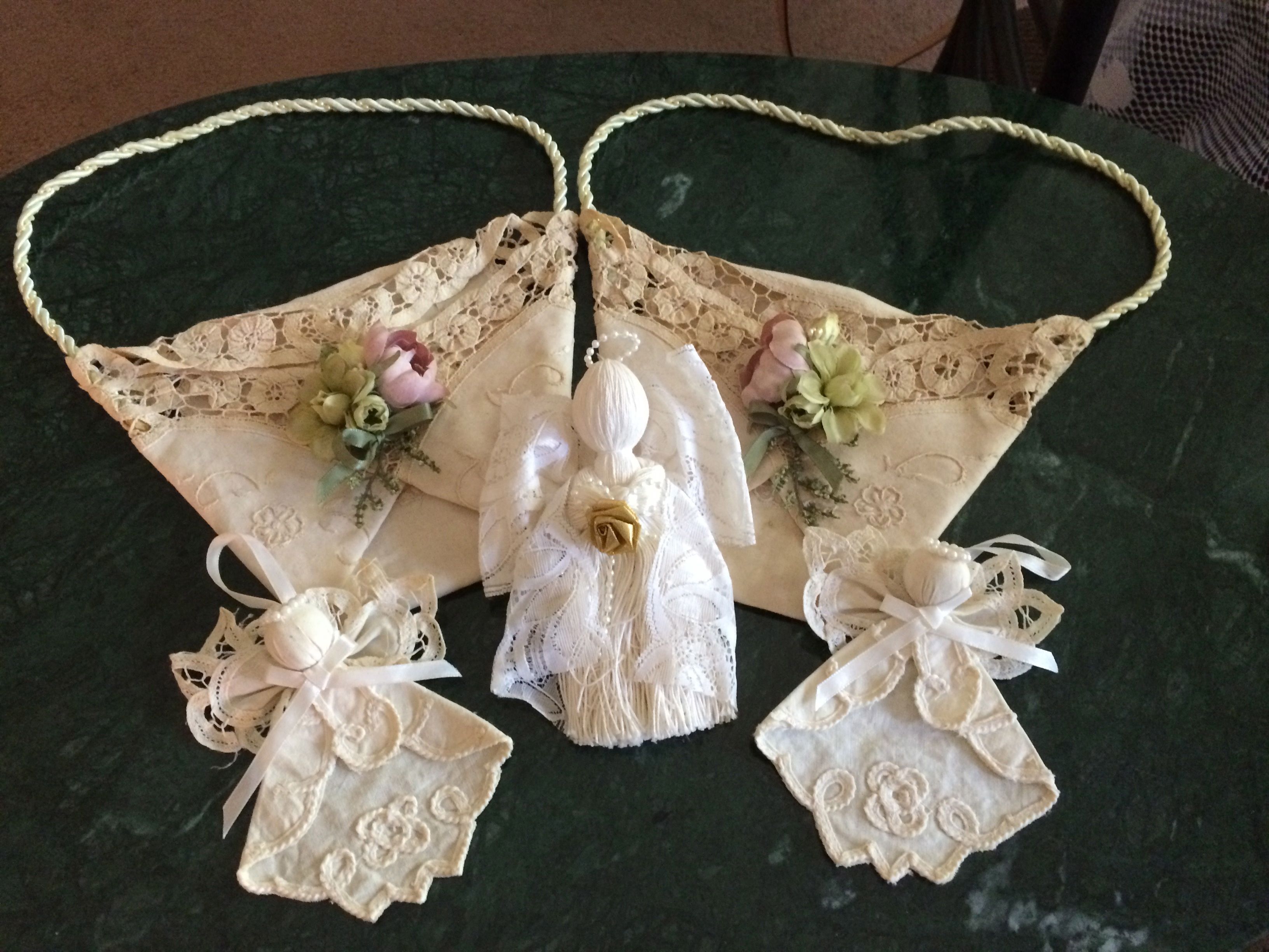 Vintage 1980s Bridesmaids’ Gifts or Bridal Gifts - Angels & Sachet Bags by Annabelle\'s Angels