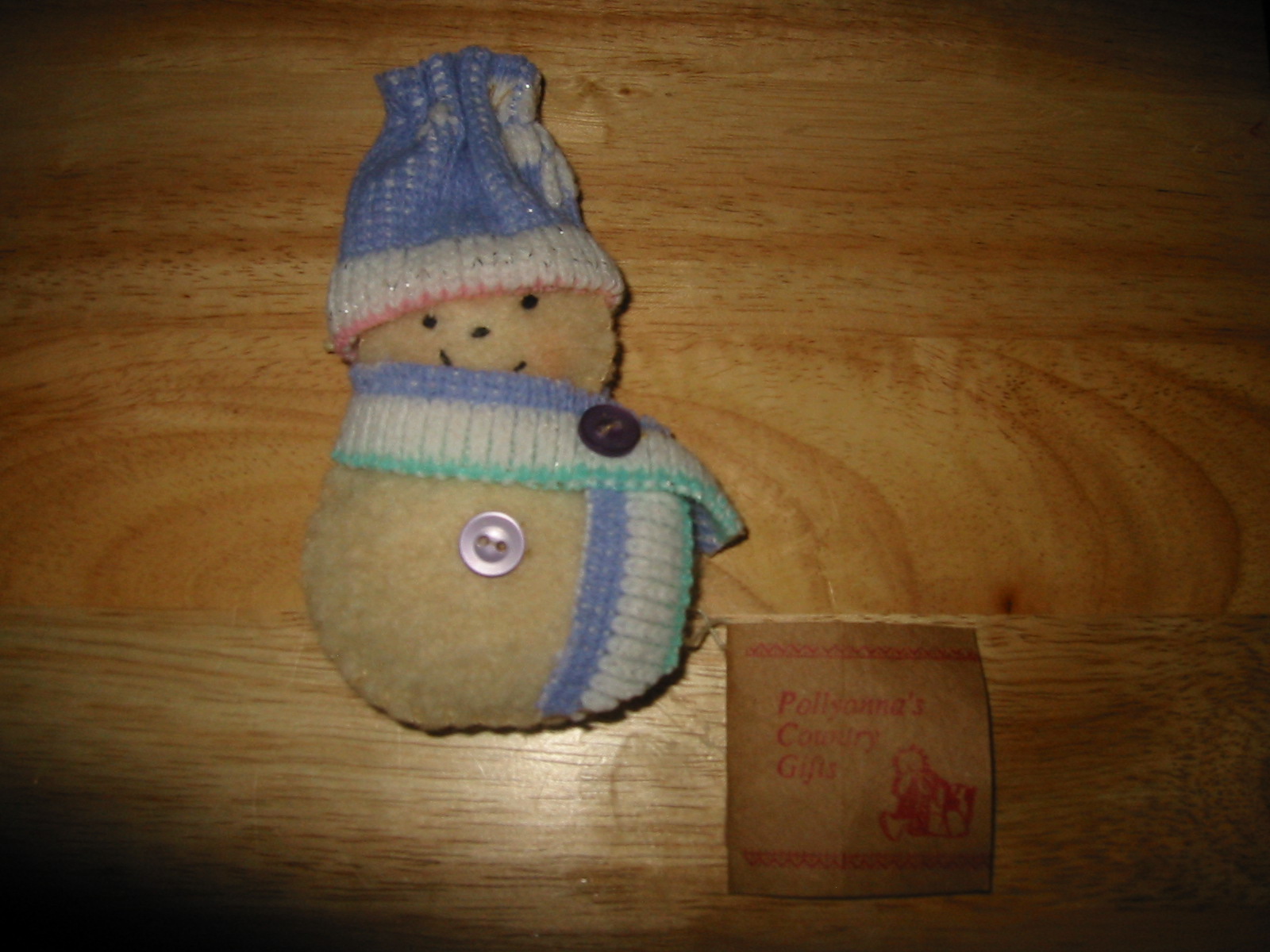 Vintage 1991 Blue Snow Man by Annabelle\'s Angels
